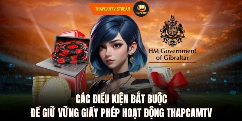 Các điều kiện bắt buộc để giữ vững giấy phép hoạt động ThapcamTV 