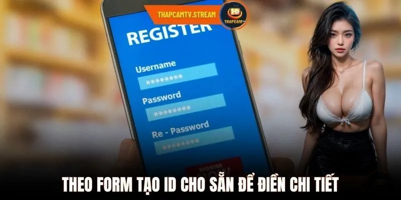 Theo form tạo ID cho sẵn để điền chi tiết
